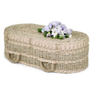 Baby, Infant & Child Wild Pineapple (Pandanus) Casket - The Natural Coffin Choice...